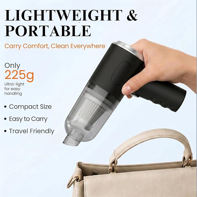 Mini Portable  3-in-1 Vaccum Cleaner