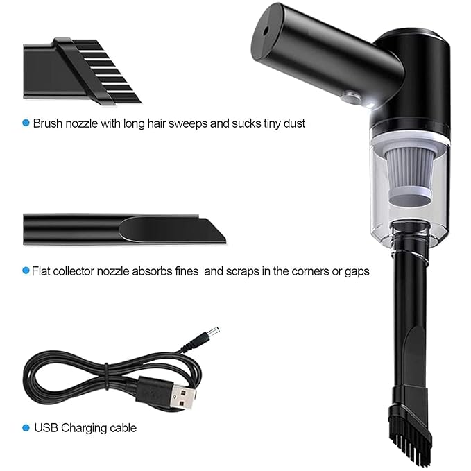 Mini Portable  3-in-1 Vaccum Cleaner
