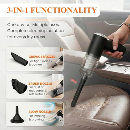Mini Portable  3-in-1 Vaccum Cleaner