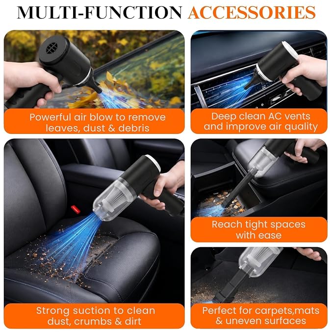Mini Portable  3-in-1 Vaccum Cleaner